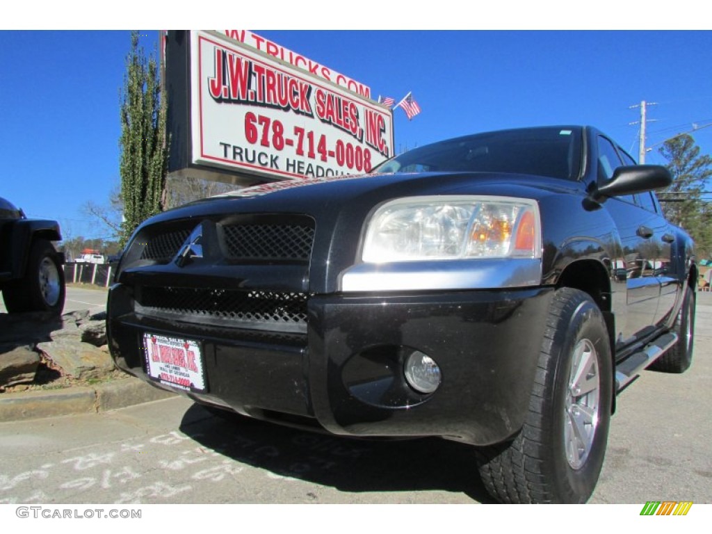 2007 Raider LS Double Cab - Brilliant Black / Slate photo #1
