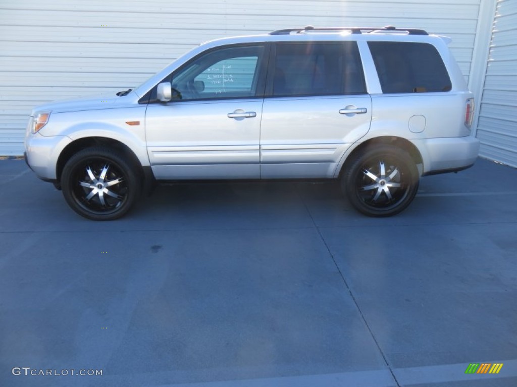 Billet Silver Metallic 2007 Honda Pilot EX-L 4WD Exterior Photo #89403849