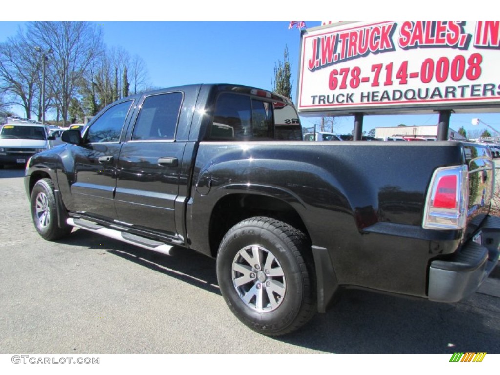 2007 Raider LS Double Cab - Brilliant Black / Slate photo #5