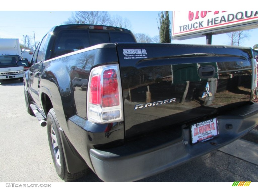 2007 Raider LS Double Cab - Brilliant Black / Slate photo #6