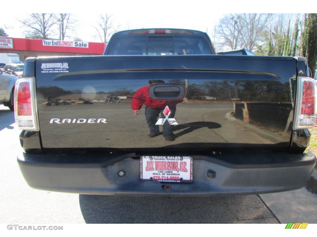 2007 Raider LS Double Cab - Brilliant Black / Slate photo #7
