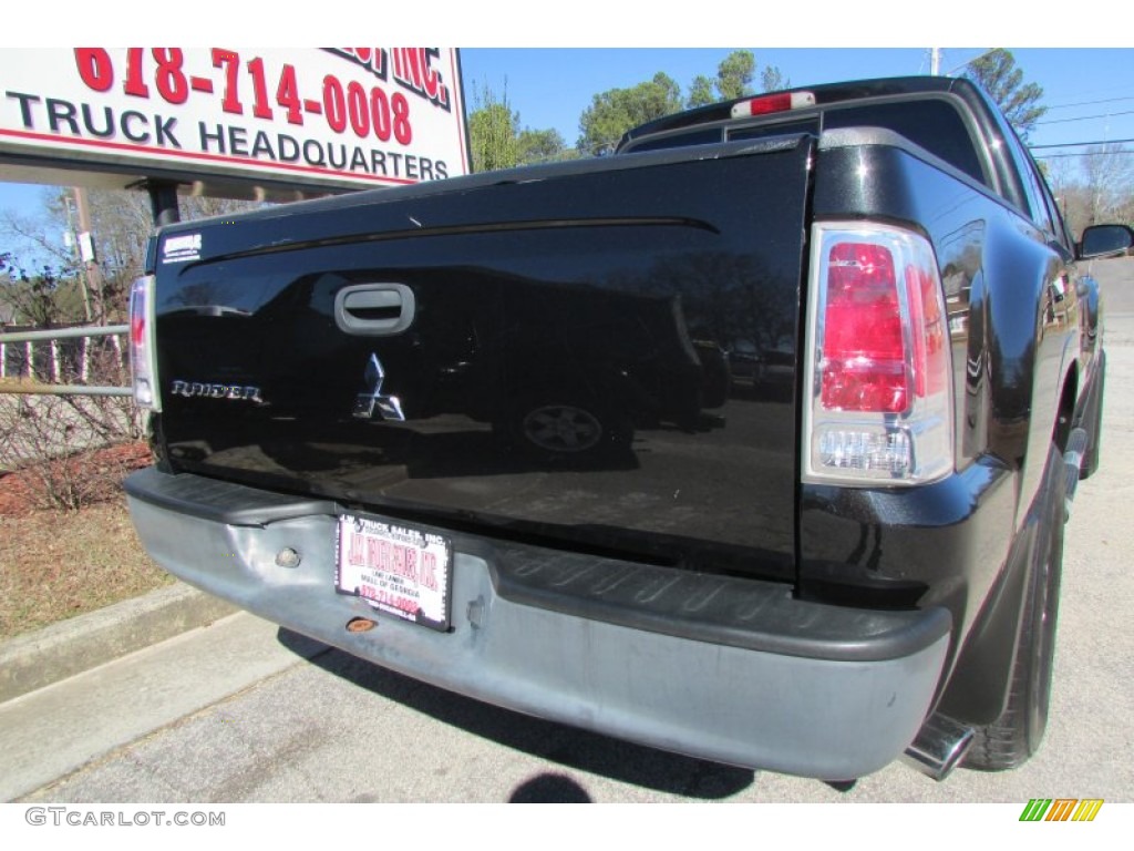 2007 Raider LS Double Cab - Brilliant Black / Slate photo #8