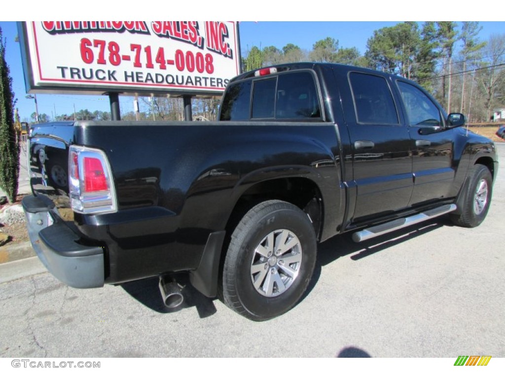 2007 Raider LS Double Cab - Brilliant Black / Slate photo #9