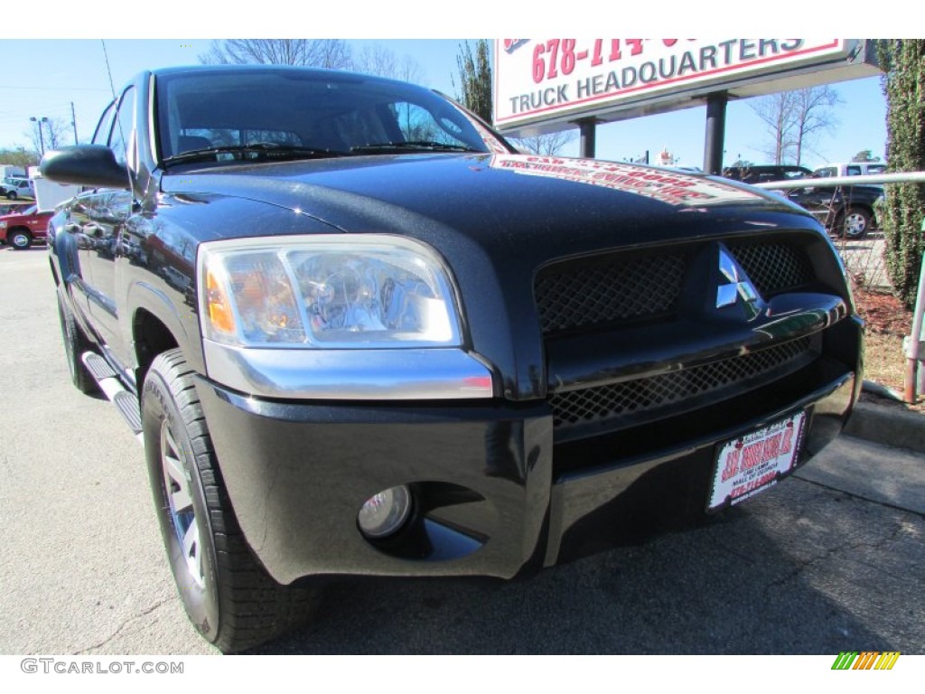 2007 Raider LS Double Cab - Brilliant Black / Slate photo #12