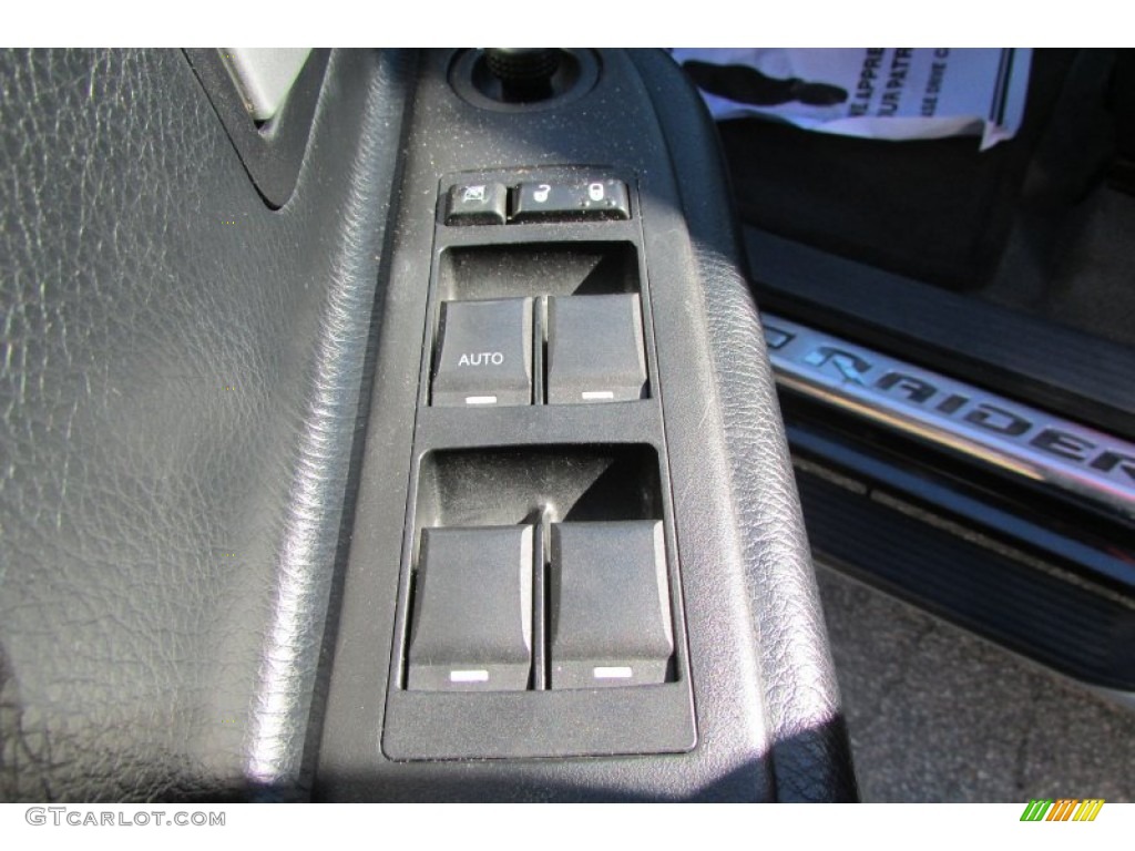 2007 Raider LS Double Cab - Brilliant Black / Slate photo #15