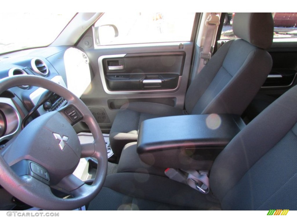 2007 Raider LS Double Cab - Brilliant Black / Slate photo #19