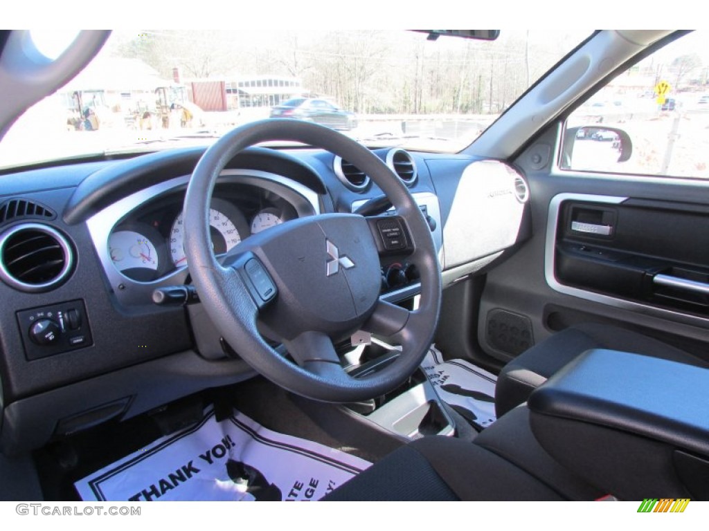 2007 Raider LS Double Cab - Brilliant Black / Slate photo #20