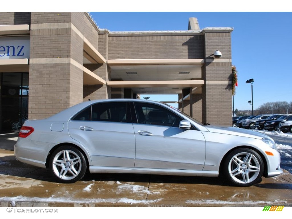 Iridium Silver Metallic 2011 Mercedes-Benz E 350 Sedan Exterior Photo #89404338