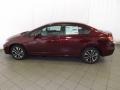 Crimson Pearl - Civic EX Sedan Photo No. 8