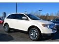 2010 White Suede Ford Edge SEL  photo #1
