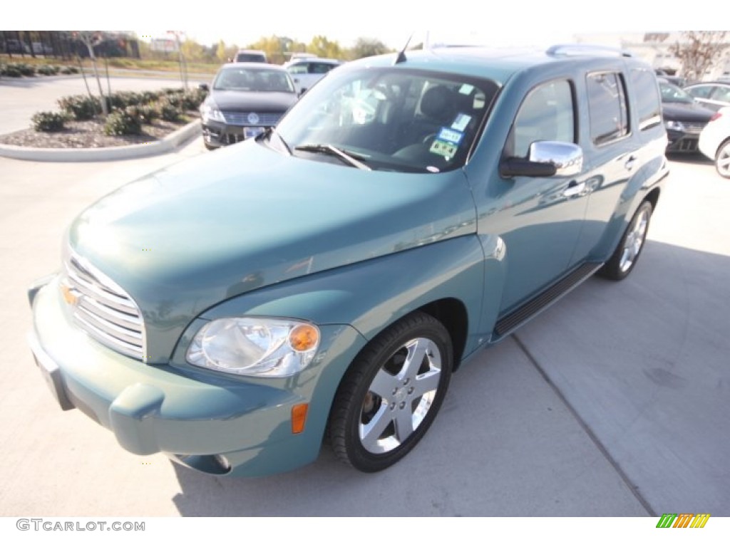 2007 HHR LT - Golden Teal Metallic / Ebony Black photo #3