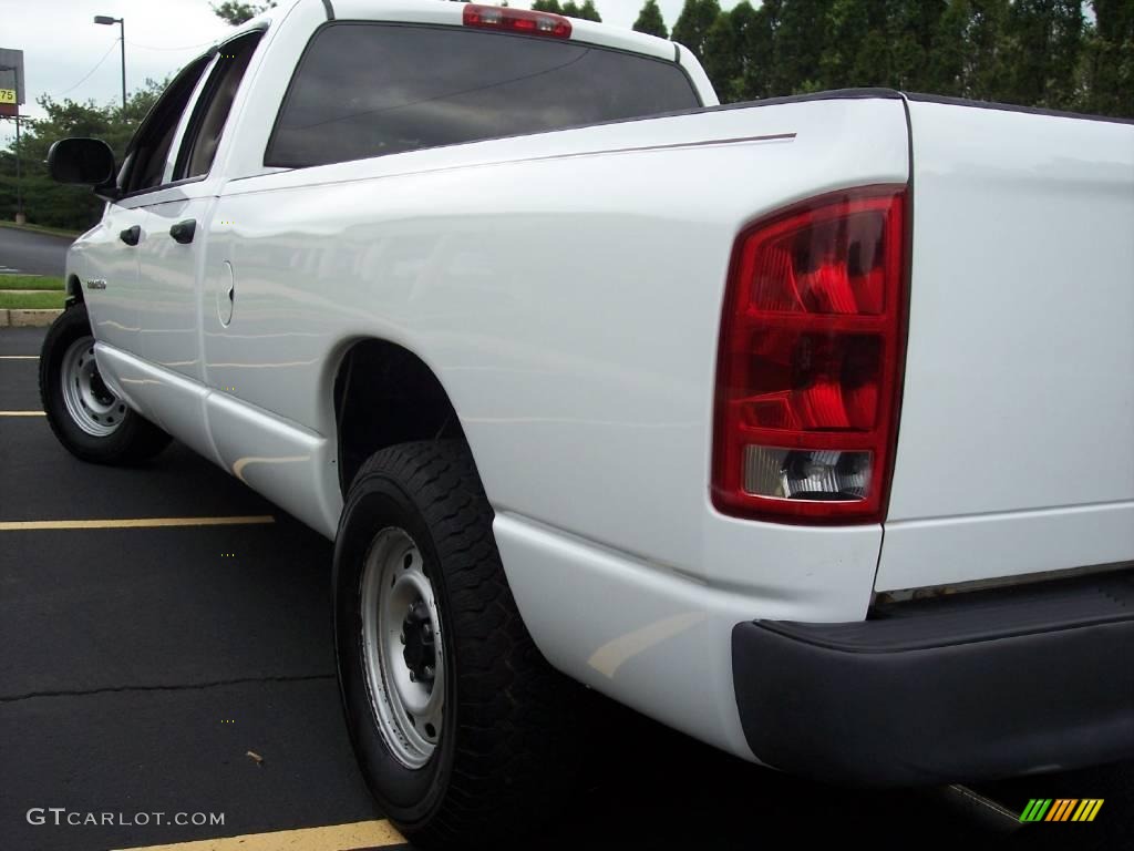 2003 Ram 1500 ST Quad Cab - Bright White / Taupe photo #12