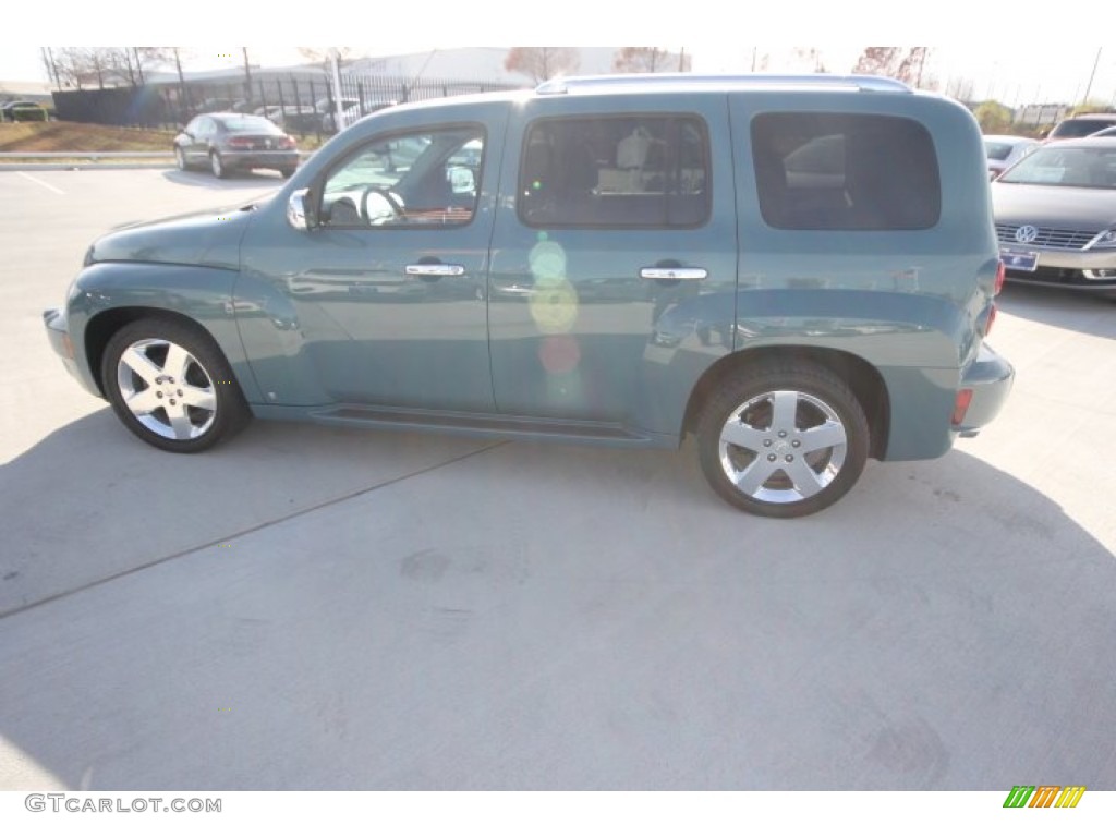 2007 HHR LT - Golden Teal Metallic / Ebony Black photo #5