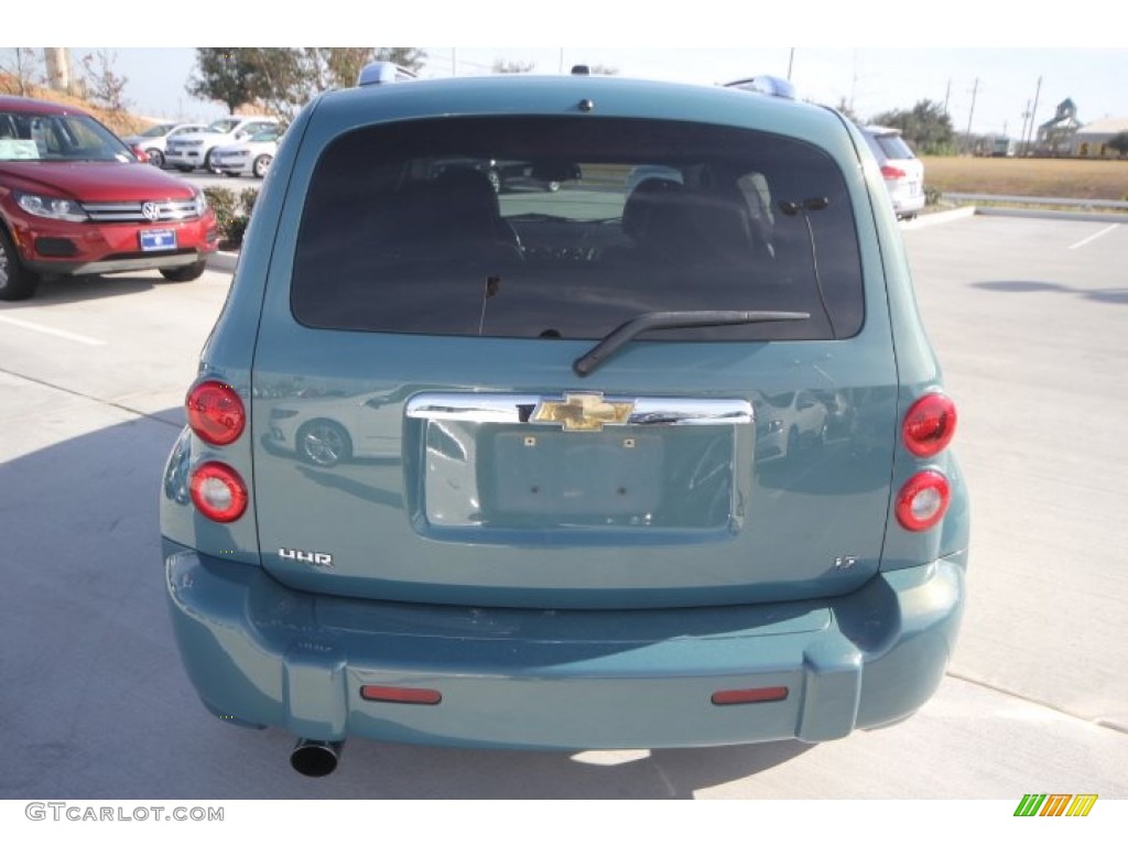 2007 HHR LT - Golden Teal Metallic / Ebony Black photo #8