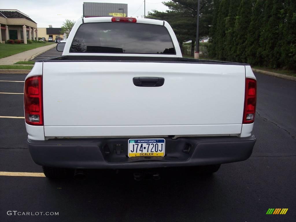 2003 Ram 1500 ST Quad Cab - Bright White / Taupe photo #16