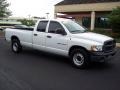 2003 Bright White Dodge Ram 1500 ST Quad Cab  photo #21