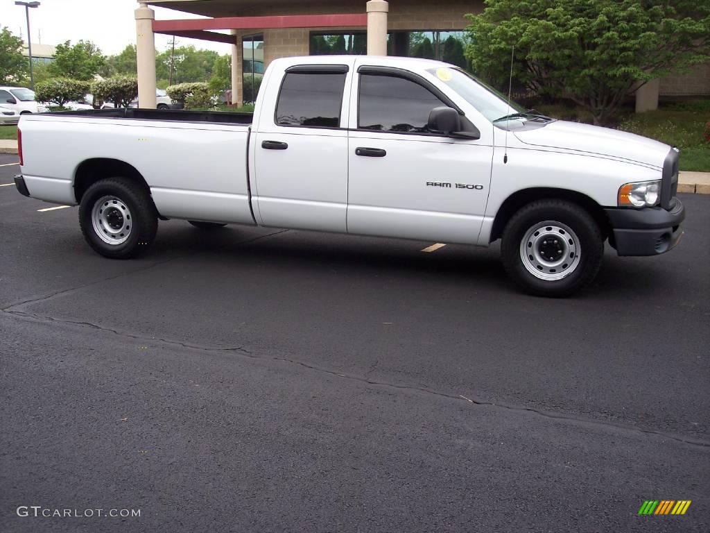 2003 Ram 1500 ST Quad Cab - Bright White / Taupe photo #22