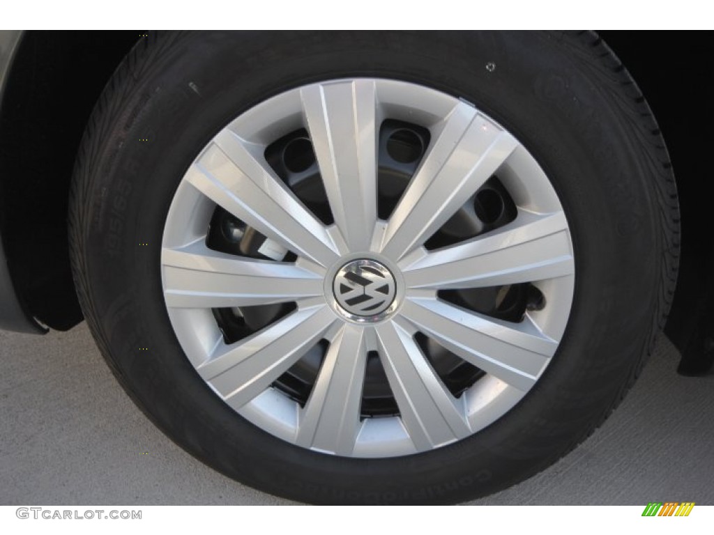 2014 Jetta S Sedan - Platinum Gray Metallic / Titan Black photo #4