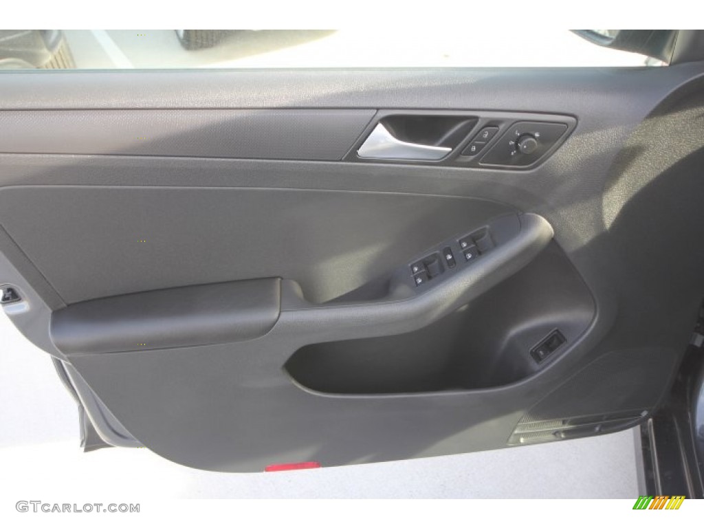 2014 Jetta S Sedan - Platinum Gray Metallic / Titan Black photo #8