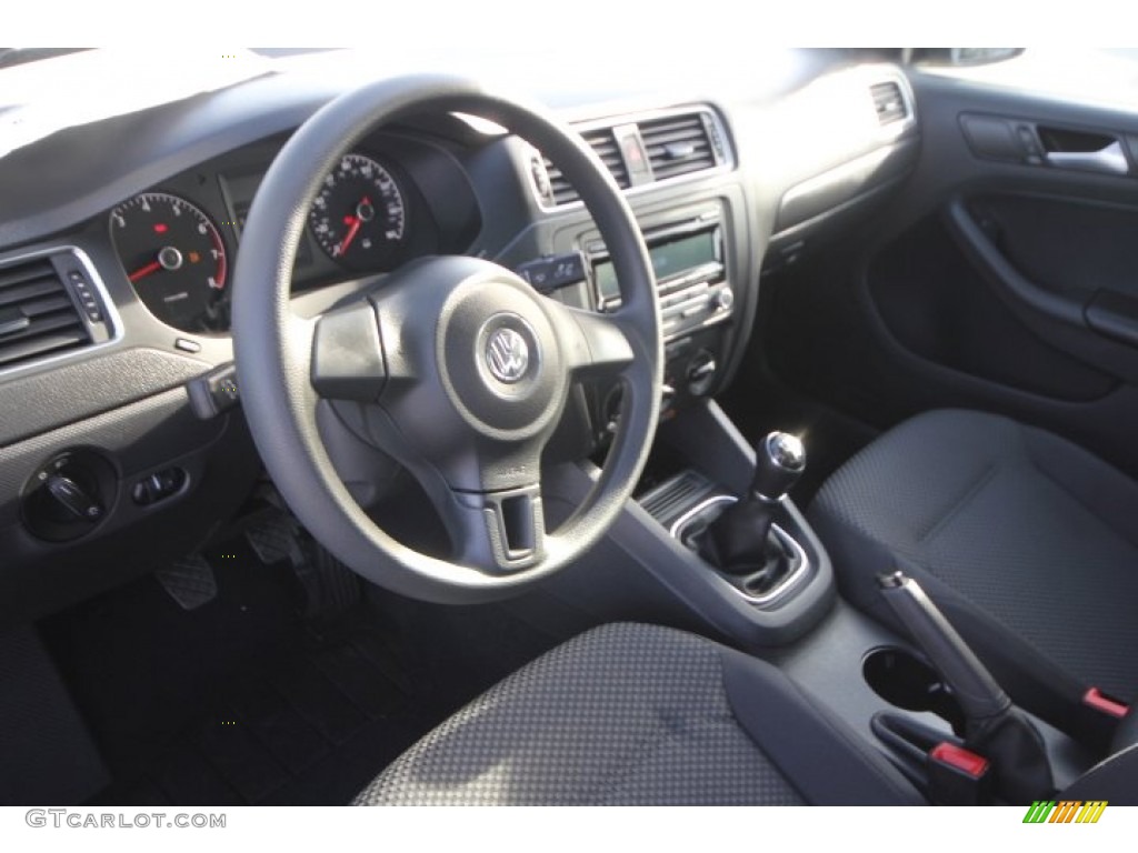 2014 Jetta S Sedan - Platinum Gray Metallic / Titan Black photo #9