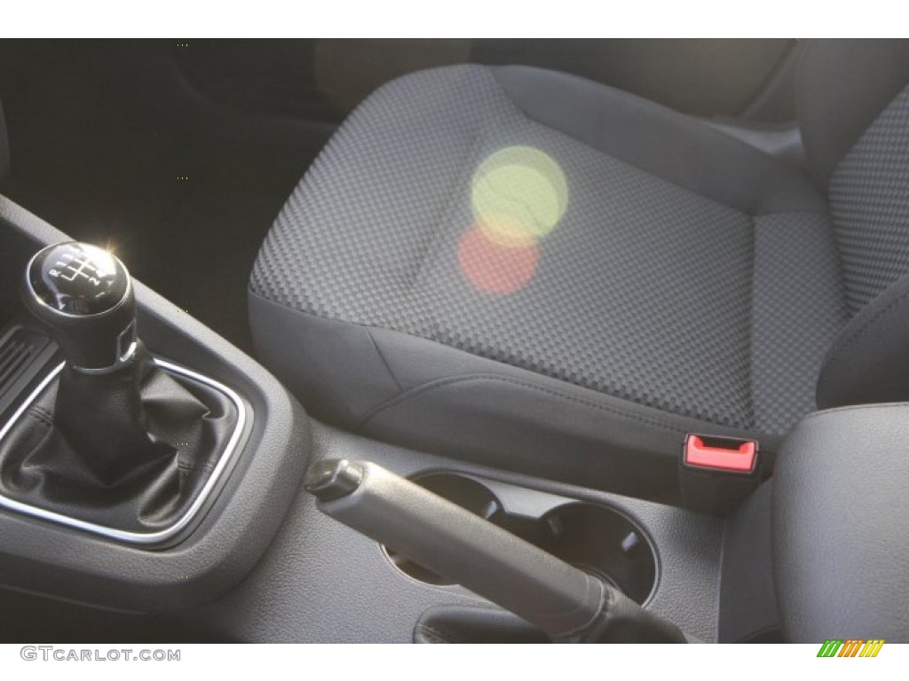 2014 Jetta S Sedan - Platinum Gray Metallic / Titan Black photo #12