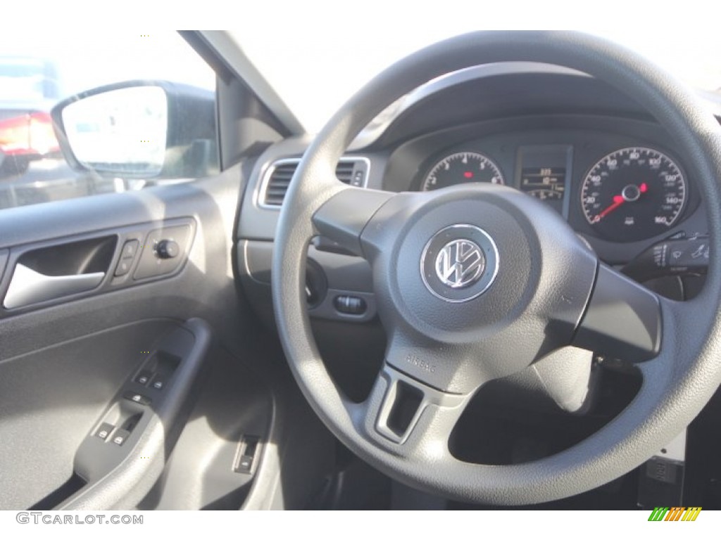 2014 Jetta S Sedan - Platinum Gray Metallic / Titan Black photo #20