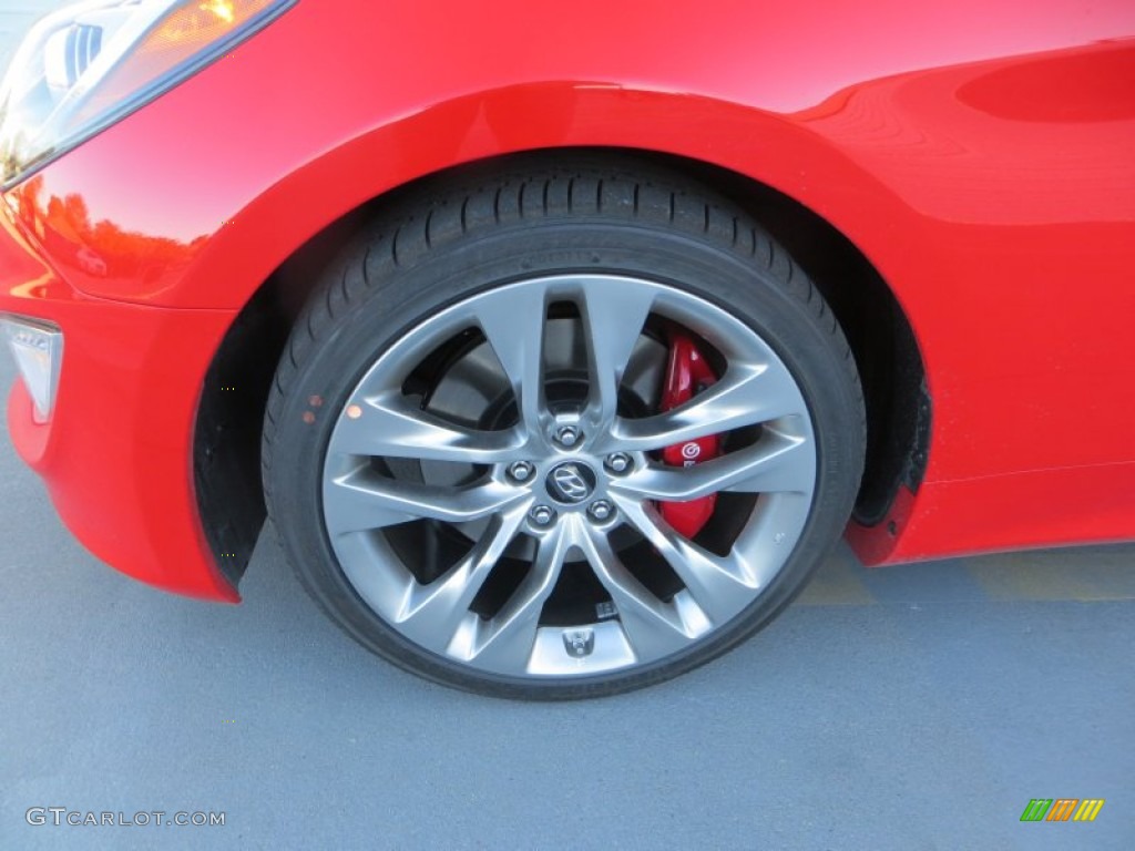 2013 Hyundai Genesis Coupe 3.8 Track Wheel Photos