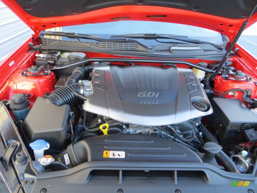 2013 Hyundai Genesis Coupe 3.8 Track Engine Photos