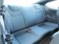 2013 Hyundai Genesis Coupe Black Leather Interior Rear Seat Photo