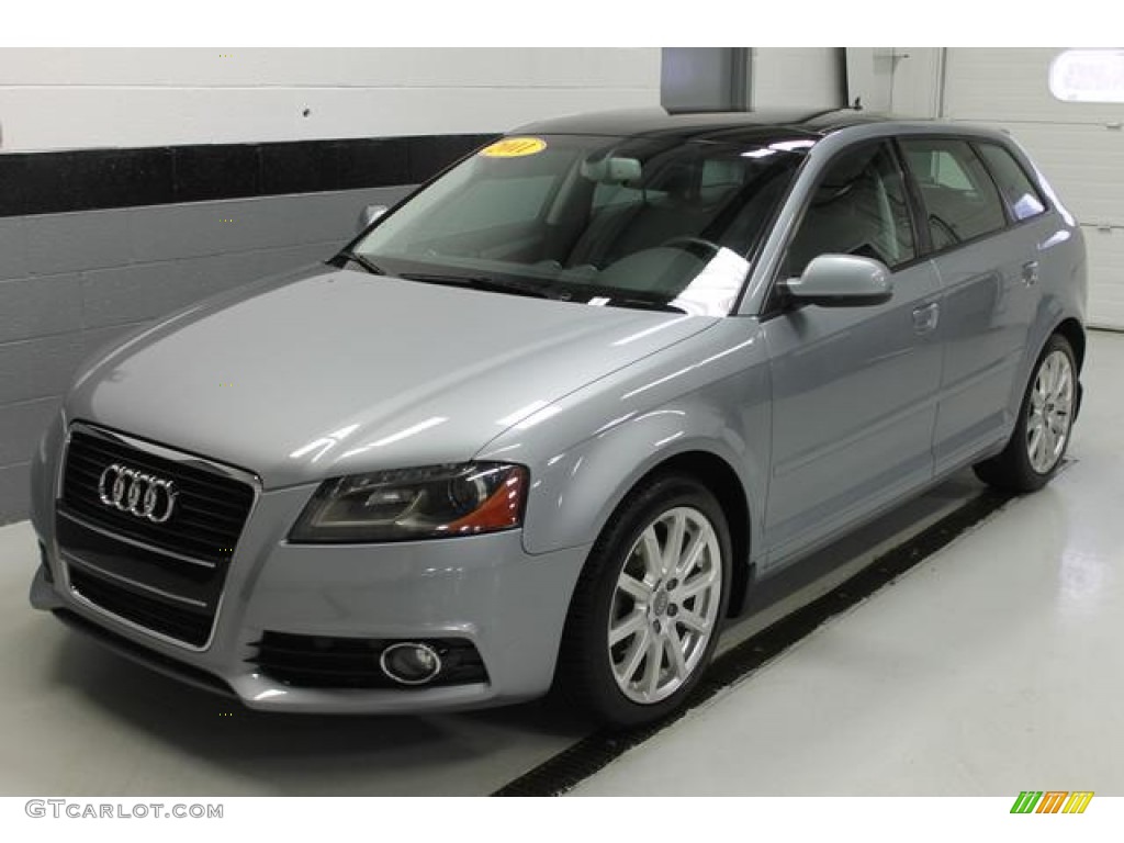 Ice Silver Metallic 2011 Audi A3 2.0 TDI Exterior Photo #89407347