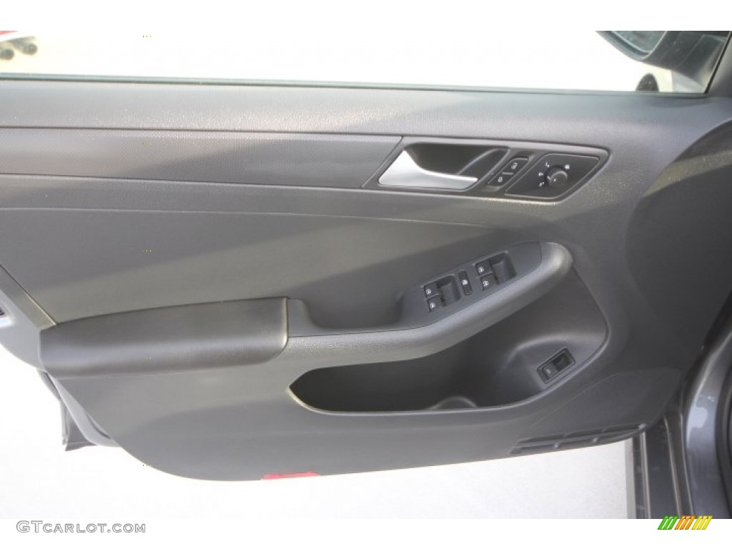 2014 Jetta S Sedan - Platinum Gray Metallic / Titan Black photo #11