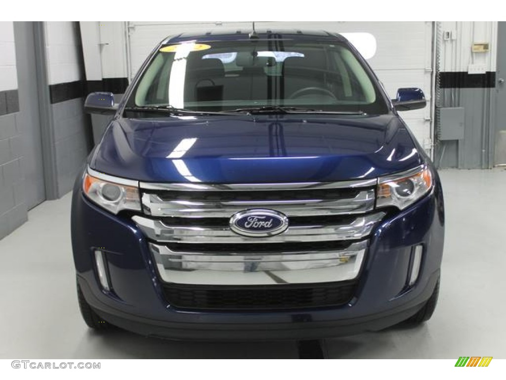 2012 Edge SEL AWD - Dark Blue Pearl Metallic / Charcoal Black photo #1