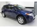 2012 Dark Blue Pearl Metallic Ford Edge SEL AWD  photo #12