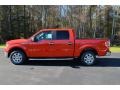 2014 Race Red Ford F150 XLT SuperCrew  photo #8