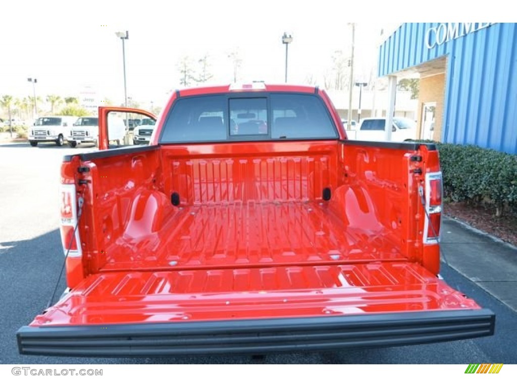 2014 F150 XLT SuperCrew - Race Red / Steel Grey photo #15