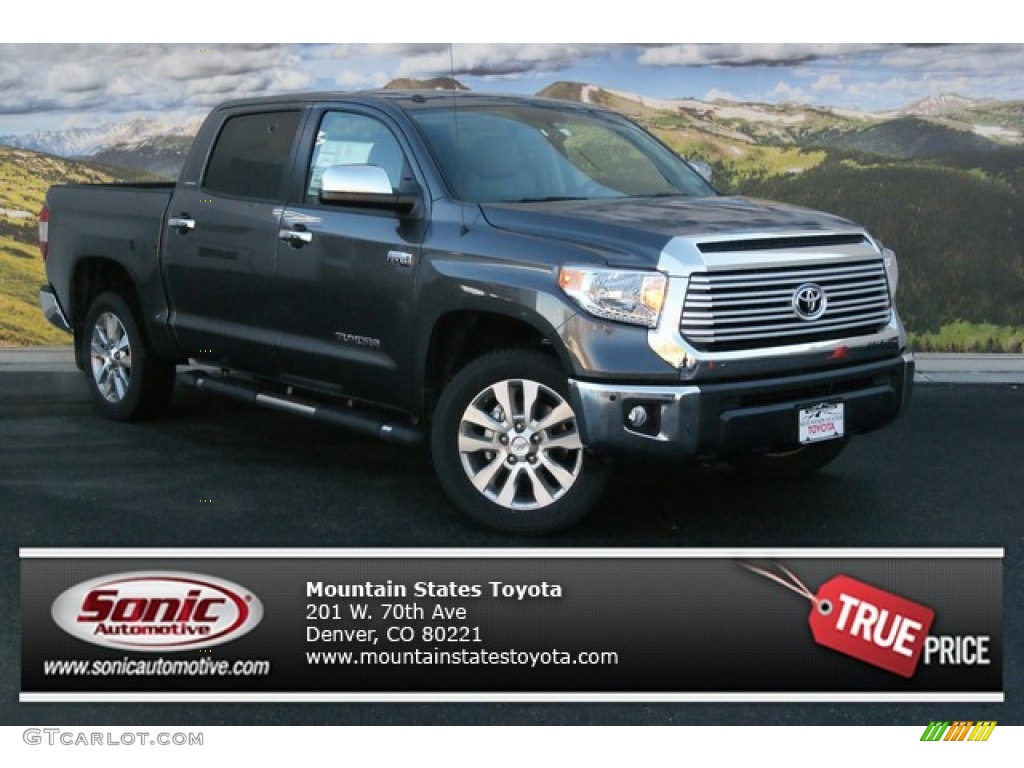 2014 Tundra Limited Crewmax 4x4 - Magnetic Gray Metallic / Graphite photo #1