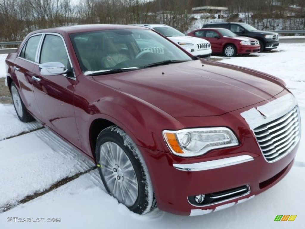Deep Cherry Red Crystal Pearl 2014 Chrysler 300 C AWD Exterior Photo #89411936