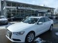 2014 Glacier White Metallic Audi A6 3.0 TDI quattro Sedan  photo #1