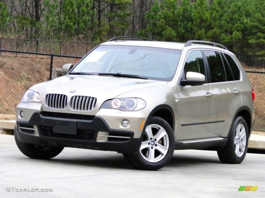 Platinum Bronze Metallic 2008 BMW X5 4.8i Exterior Photo #89412671