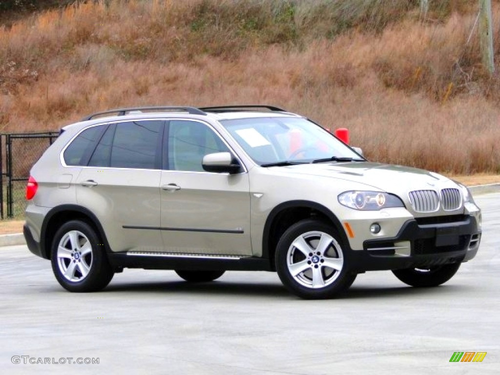 Platinum Bronze Metallic 2008 BMW X5 4.8i Exterior Photo #89412698