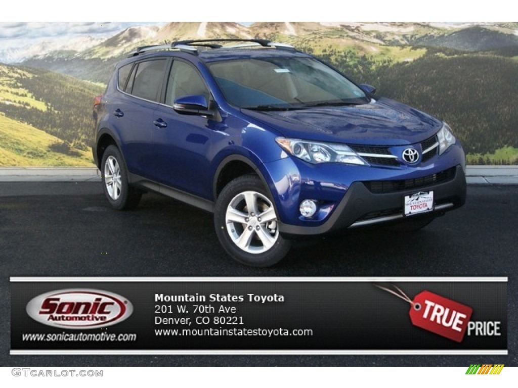 Blue Crush Metallic Toyota RAV4