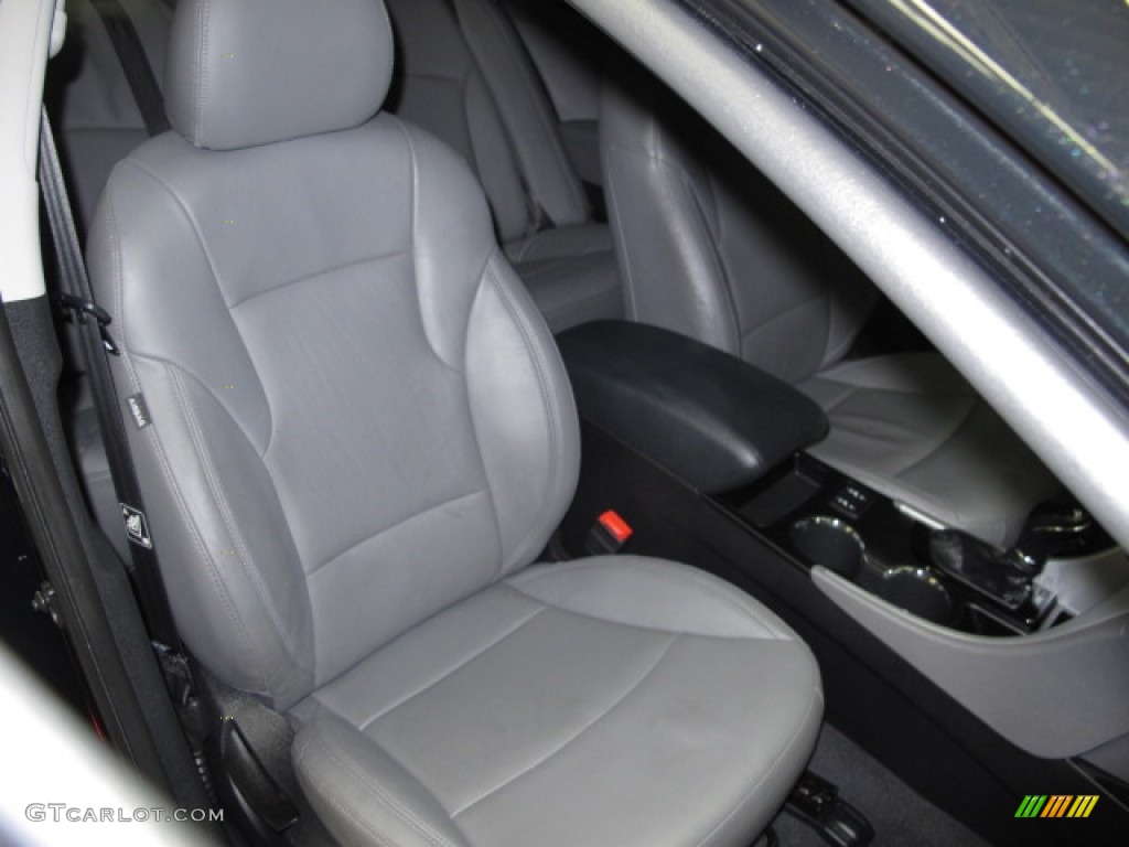 2011 Sonata Limited 2.0T - Midnight Black / Gray photo #19