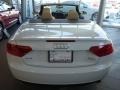 Glacier White Metallic - A5 2.0T quattro Cabriolet Photo No. 3