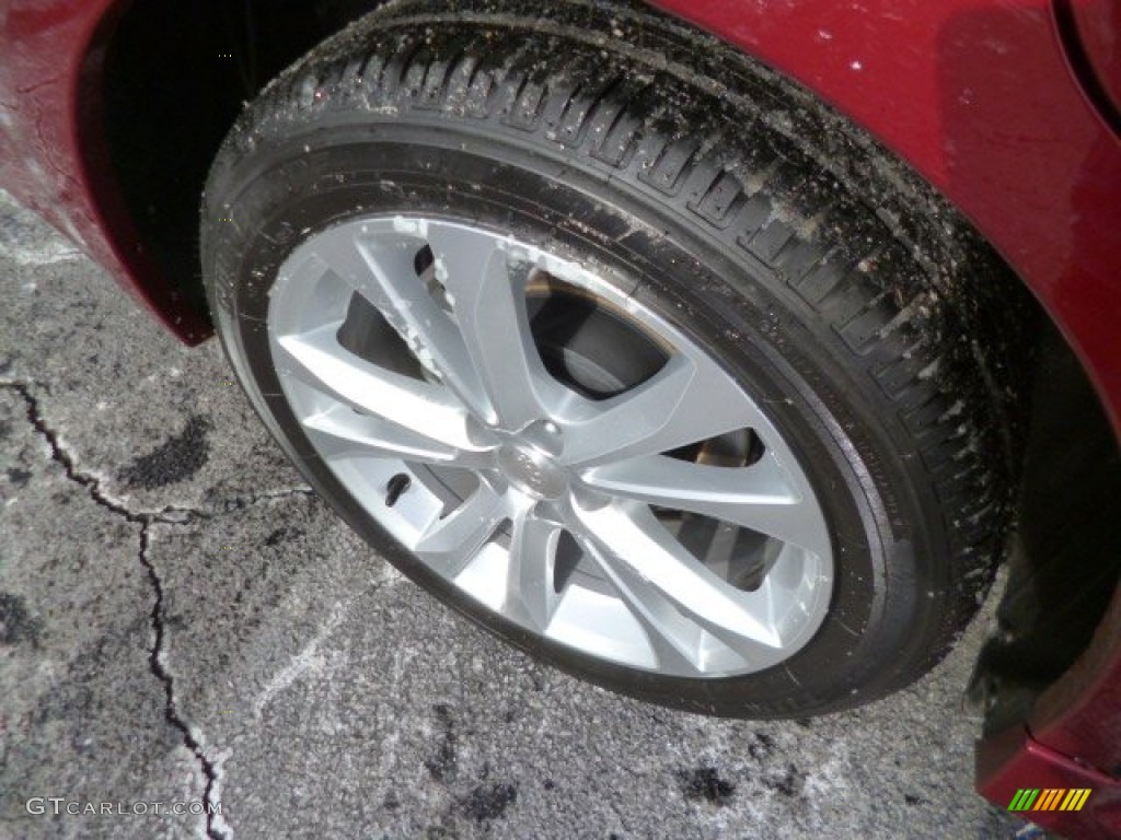 2013 Legacy 2.5i Limited - Venetian Red Pearl / Off Black Leather photo #9