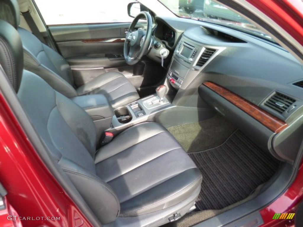 2013 Legacy 2.5i Limited - Venetian Red Pearl / Off Black Leather photo #10