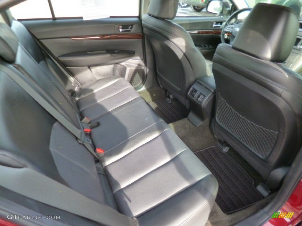 2013 Legacy 2.5i Limited - Venetian Red Pearl / Off Black Leather photo #12