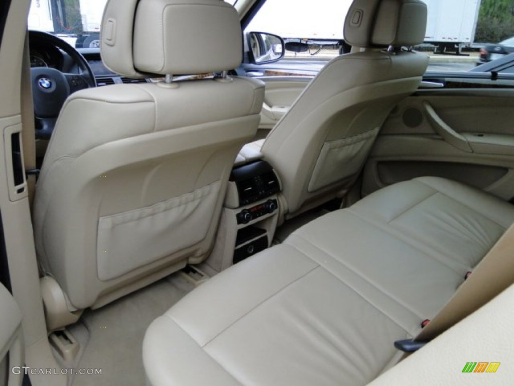 Sand Beige Interior 2008 BMW X5 4.8i Photo #89413685