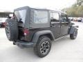 2012 Black Jeep Wrangler Unlimited Rubicon 4x4  photo #8