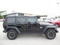 2012 Black Jeep Wrangler Unlimited Rubicon 4x4  photo #9