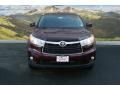 2014 Moulin Rouge Mica Toyota Highlander XLE AWD  photo #2